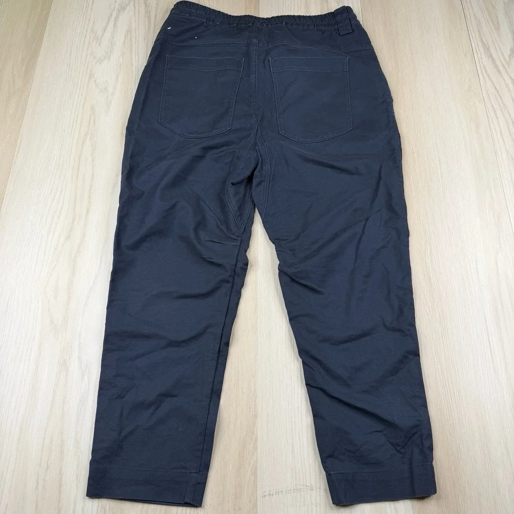CH Carolina Herrera Pants Pants Navy High Rise Tapered Mens 32x23 Drawstring